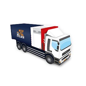 Download de afvalhelden vrachtwagen bouwplaat