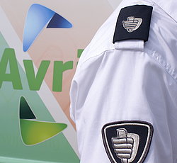 handhaver met logo Avri